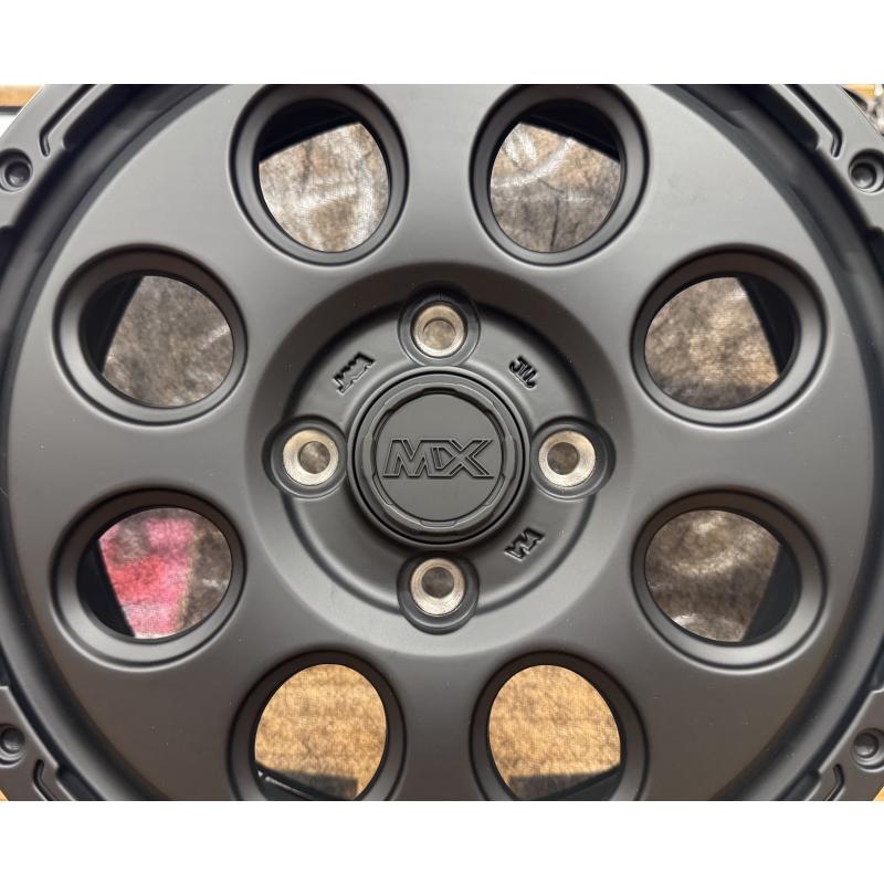 アルミ15x4.5マッドクロス 軽自動車用4本セット 美品 【公式通販】