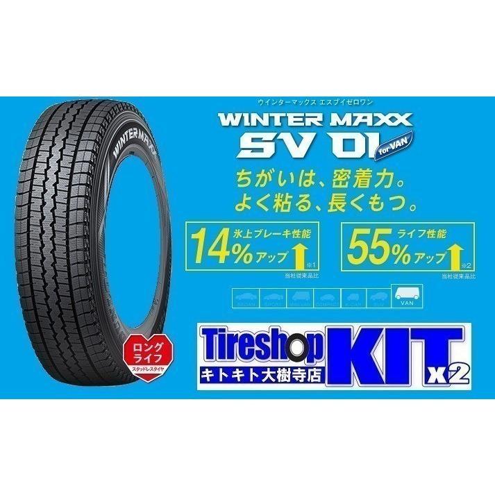 WINTER MAXX 2024年製 ダンロップ WINTERMAXX SV01 155/80R14 88/86N