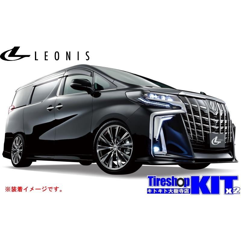 【アルファード・ヴェルファイア】レオニス WX トーヨータイヤ ウインター トランパス TX 235/50R18 スタッドレスタイヤホイール4本セット_2