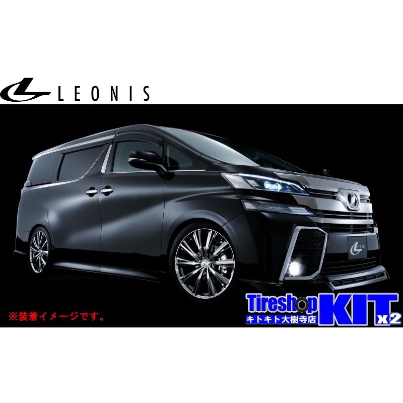 【アルファード・ヴェルファイア】レオニス WX トーヨータイヤ ウインター トランパス TX 235/50R18 スタッドレスタイヤホイール4本セット_3
