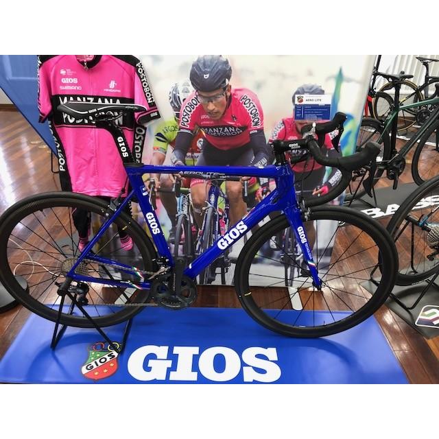 Gios ジオス Aero Lite Shimano 105 エアロダイナミクスフレームで高速巡航性を追求したバイク Giosaerolite サイクルベースキウチ 通販 Yahoo ショッピング