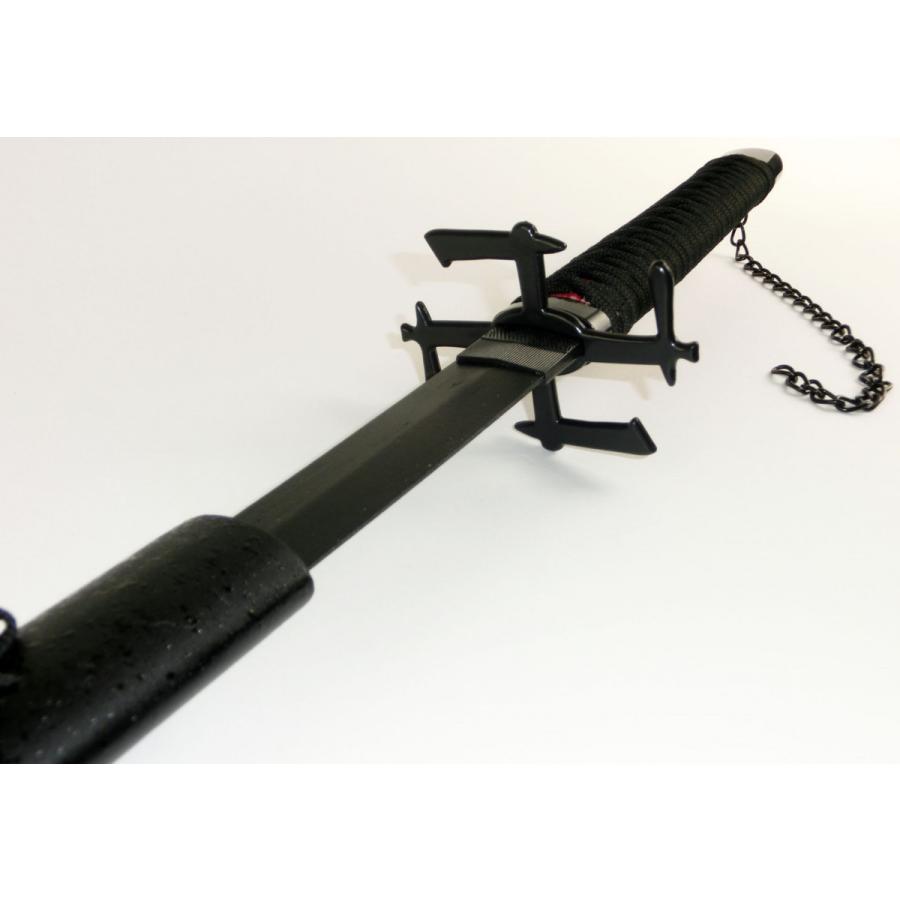 無月 日本刀 模造刀 武士刀 木製 木 コスプレ 104cm 斬魄刀 おもちゃ