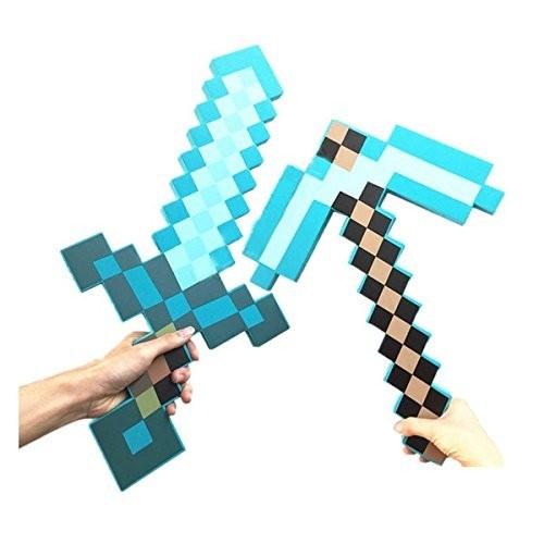 ソード ツルハシ ２点 セット グッズ コスプレ 刀 剣 武具 フォーム ダイアモンド ピックアクス ソード マインクラフト ダイヤモンドソード 斧 Sword Pickaxe Set Kiumi Paradise 通販 Yahoo ショッピング