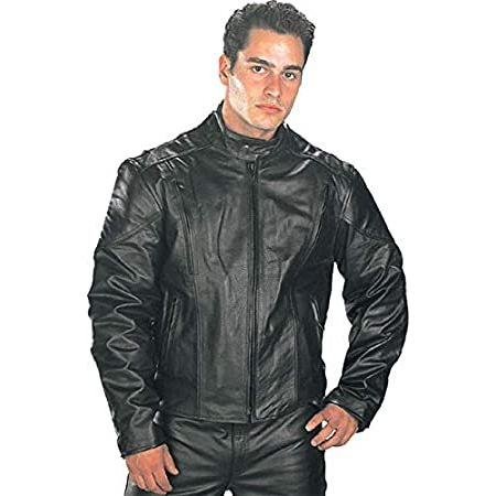 中華のおせち贈り物 Xelement B7201 Jacket Motorcycle Leather Grade Top Black Men's 'Speedster' その他ジャケット