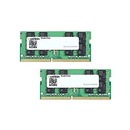 【500円引きクーポン】 SODIMM (2x32GB) 64GB - DRAM ノートパソコン DDR4 - Essentials Mushkin メモリキット 2666 - メモリー