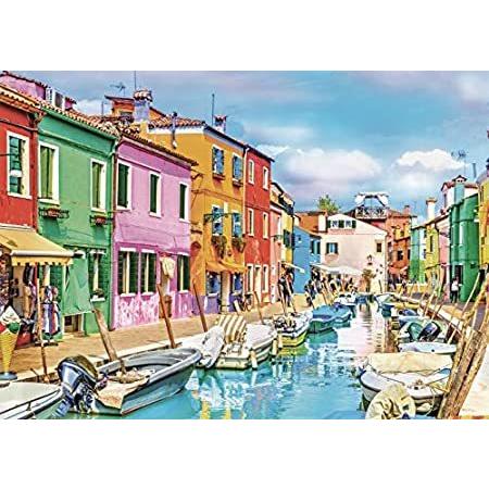 超人気 Colorcraft Th - Puzzle Jigsaw Piece 1000 - Italy Burano Beautiful - Puzzles ジグソーパズル