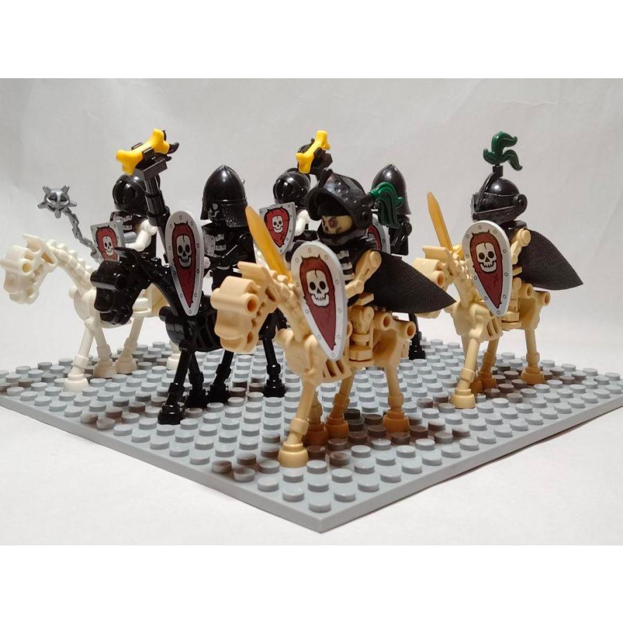 骸骨兵団×6 ボーンライダー ガイコツ レゴ互換 送料無料 : lego1115 