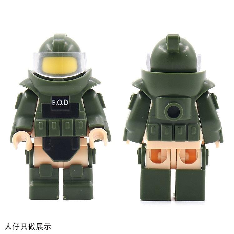 近代 現代 対爆スーツ パワードスーツ 特殊部隊 レゴ互換 LEGO プレゼント｜kiuti｜03