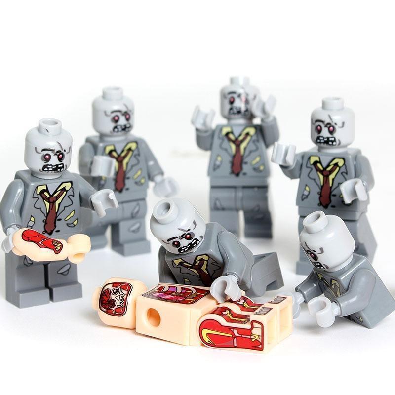 ゾンビセット×7 ブロック互換 LEGO プレゼント レゴ互換 送料無料 