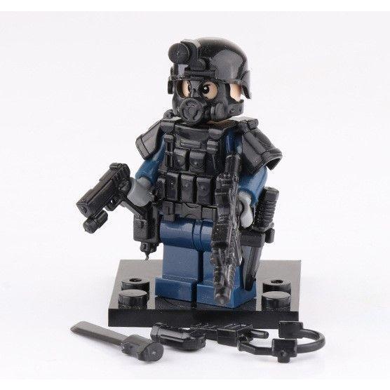 4体セット 超重厚 高品質 重装備 特殊部隊 SWAT 銃器 武器 レゴ lego 知育玩具 レゴ互換｜kiuti｜08