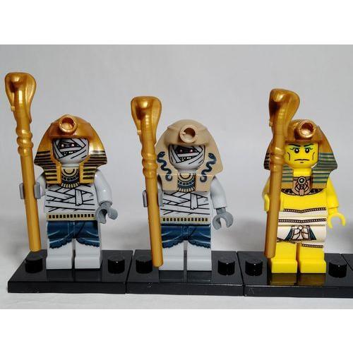古代 エジプト アヌビス ファラオ ミイラ セット×6 ブロック互換 LEGO