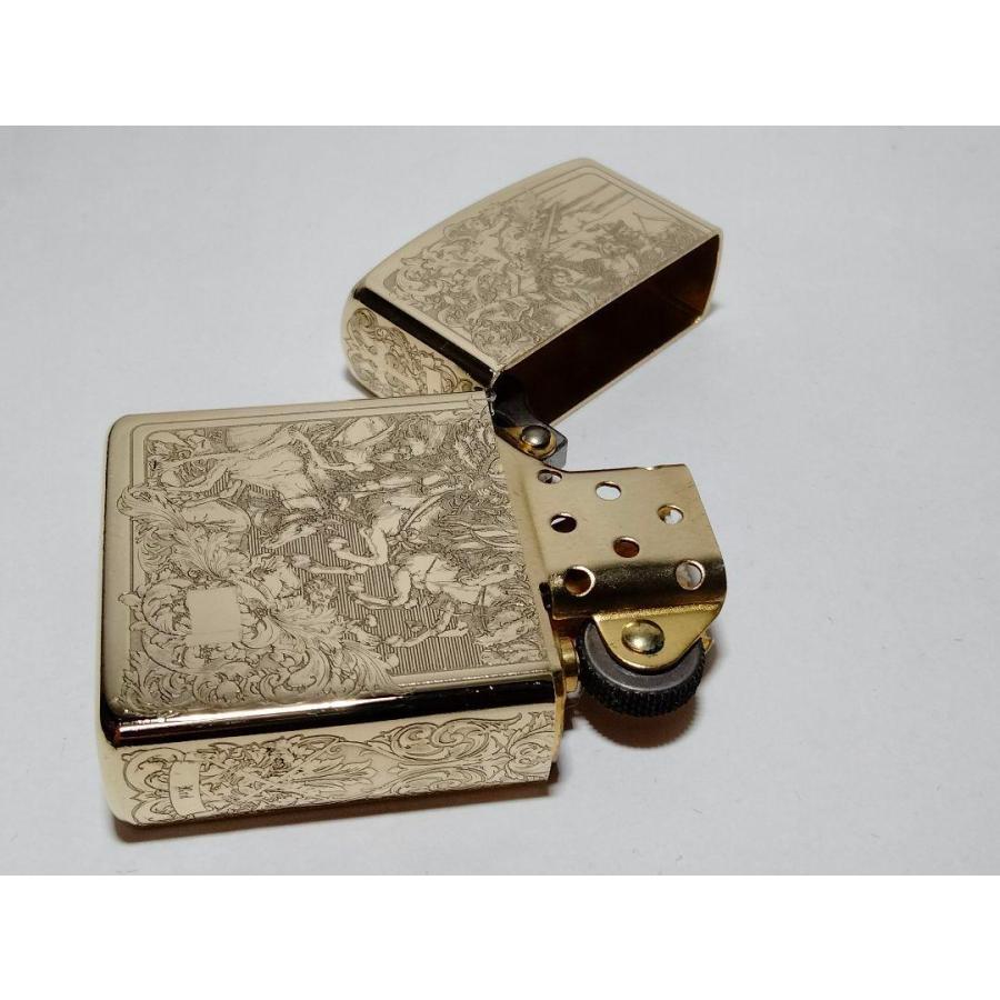 地獄の黙示録ライター ダブルゴールド ライター オイルライター