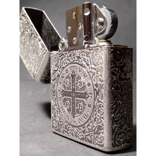 コンスタンティン 古銀調 アンティークシルバー 全面彫刻 オイル