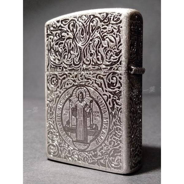 コンスタンティン 古銀調 アンティークシルバー 全面彫刻 オイル