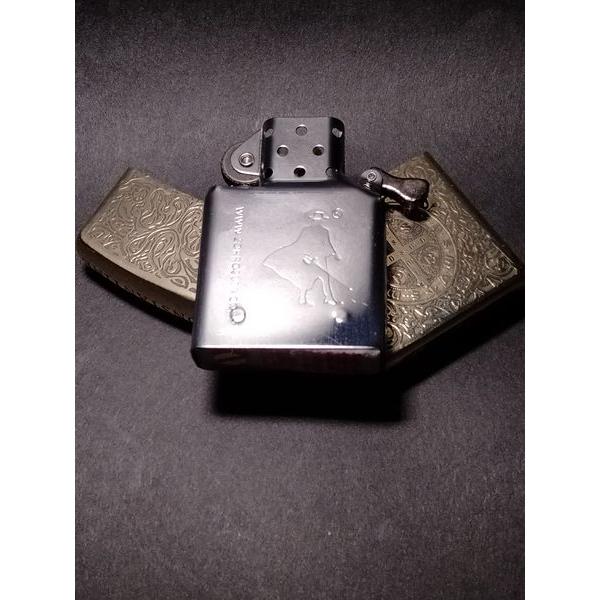 コンスタンティン オイルライター 全面彫刻 ZORRO ゴールド ZIPPO同