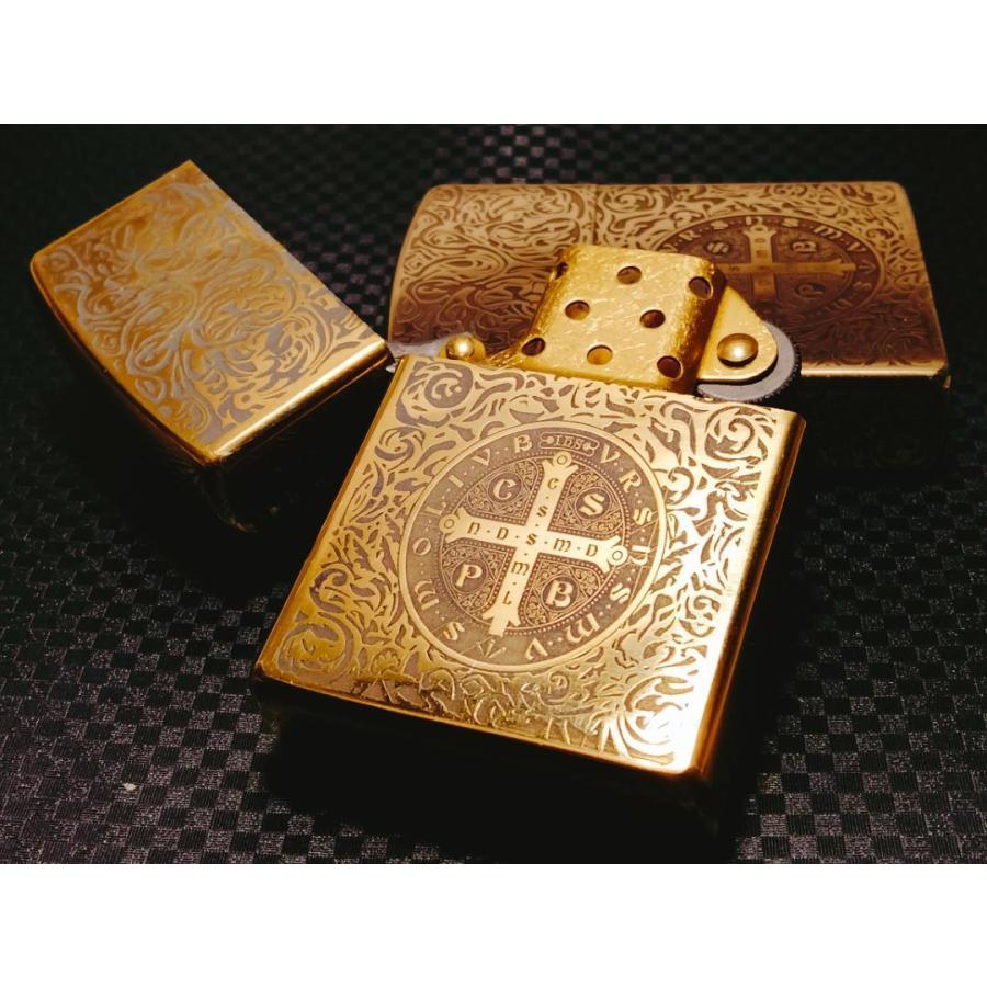 コンスタンティン オイルライター 全面彫刻 ZORRO ゴールド ZIPPO同