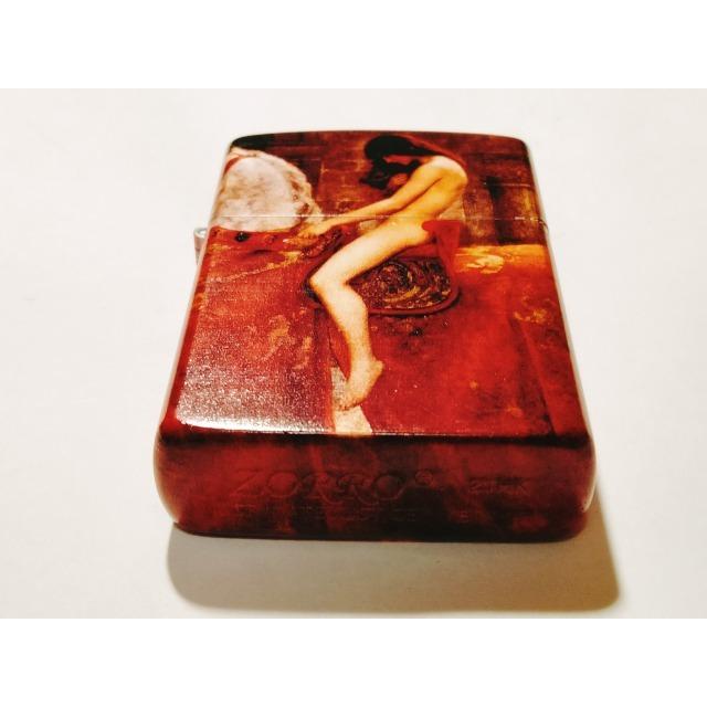 油絵風 セクシー オイルライター ZORRO ZIPPO同サイズ 送料無料 : 一葉