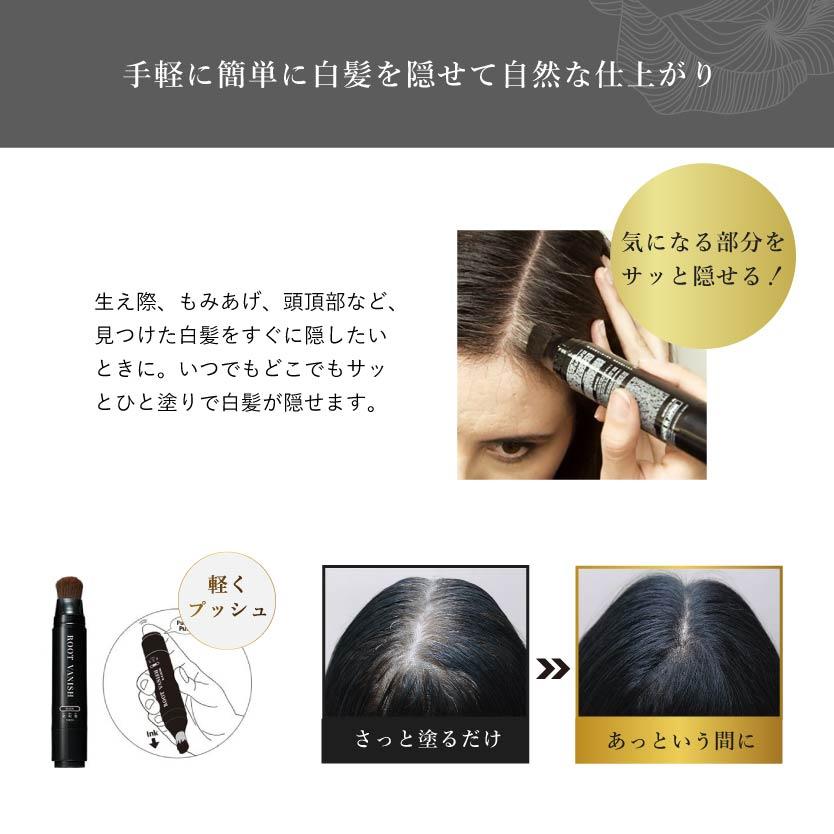 綺和美 白髪隠し 3本セット 生え際 部分染め スティック 部分 綺和美 白髪隠し 3本セット 生え際 部分染め スティック 部分