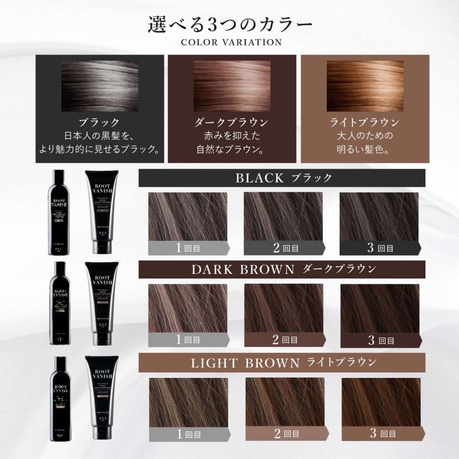 綺和美 白髪染めコンプリート3点セット 白髪染め カラー