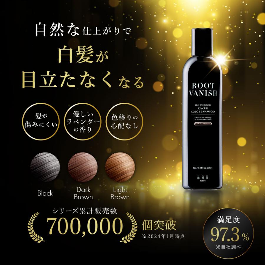 綺和美 白髪染め 3本セット カラーシャンプー 部分染め ヘア 綺和美 白髪染め 3本セット カラーシャンプー 部分染め ヘア
