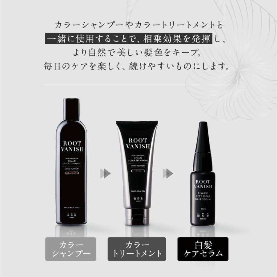【母の日ギフト 10%OFF】白髪ケアセラム 白髪ケア エイジングケア 植物エキス ポリフェノール 亜鉛 ビタミン 頭皮用美容液_18