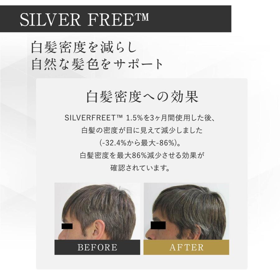 【母の日ギフト 10%OFF】白髪ケアセラム 白髪ケア エイジングケア 植物エキス ポリフェノール 亜鉛 ビタミン 頭皮用美容液_4