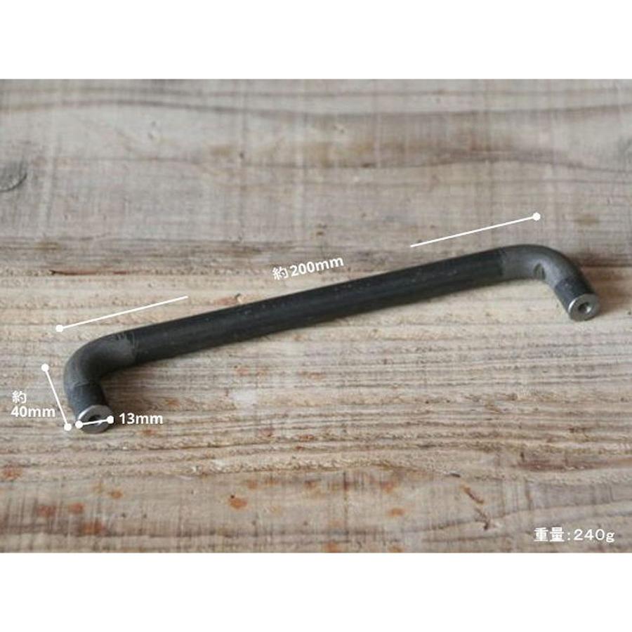 取っ手 金具 アイアン 引き出し 交換 diy おしゃれ /Lサイズ (H約40×W