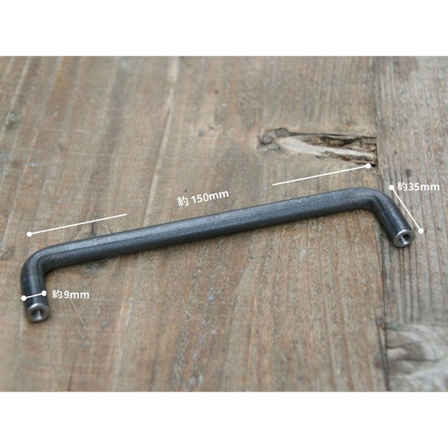 取っ手 金具 アイアン 引き出し 交換 diy おしゃれ /Mサイズ(H約35×W