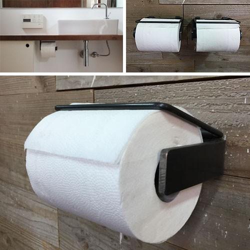 アイアン トイレットペーパーホルダー カバー 北欧 おしゃれ アンティーク 黒 Iph 01 木枠屋 通販 Yahoo ショッピング