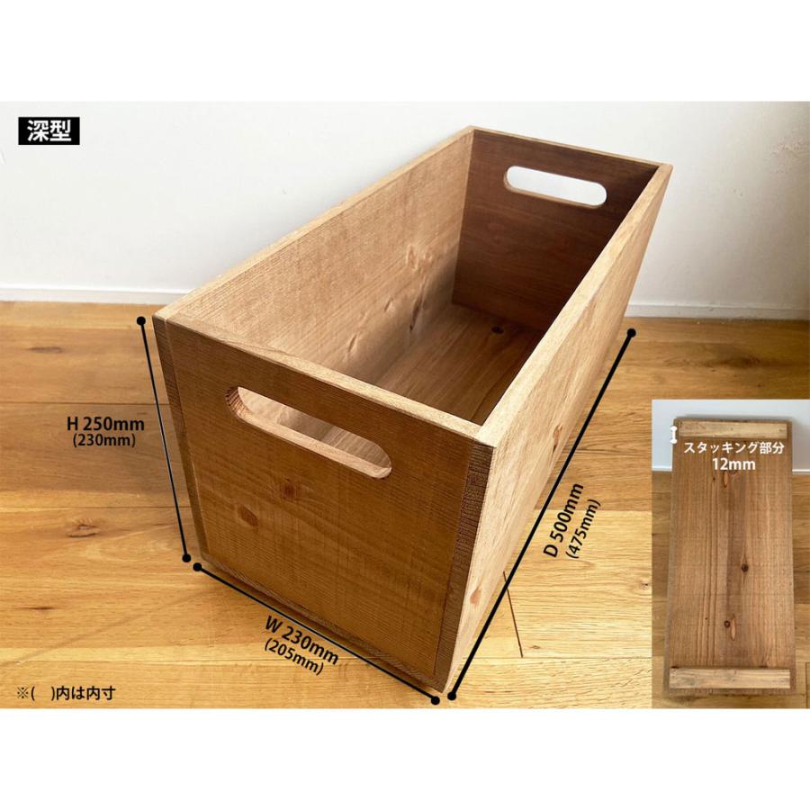 桐箱　木製収納ボックス 3段 スタッキング可能 桐箱 木製収納ボックス 3段 スタッキング可能