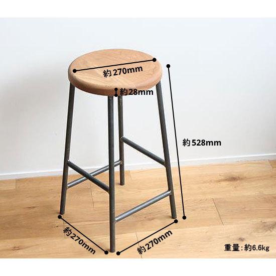 アンティーク丸椅子 Amazon.co.jp: アンティーク スツール MOKU ウッドブラウン