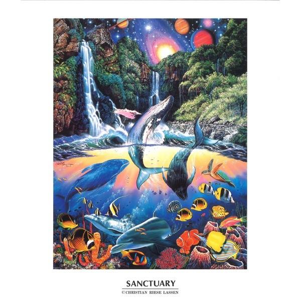 Christian Riese Lassenポスター額装 クリスチャン ラッセンミニポスター額四切 サンクチュアリ 送料無料 Ds 北海道のグルメ処 極本舗 通販 Yahoo ショッピング
