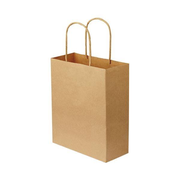【税込?送料無料】 手提袋 丸紐 茶無地・小小 50枚入 〔×10セット〕 その他キッチン、日用品、文具 【税込?送料無料】 手提袋 丸紐 茶無地・小小 50枚入 〔×10セット〕 その他キッチン、日用品、文具