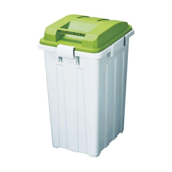 正規激安 新輝合成 1個〔×2セット〕〔送料無料〕 00778 連結ハンドルペール45型グリーン ゴミ箱、ダストボックス