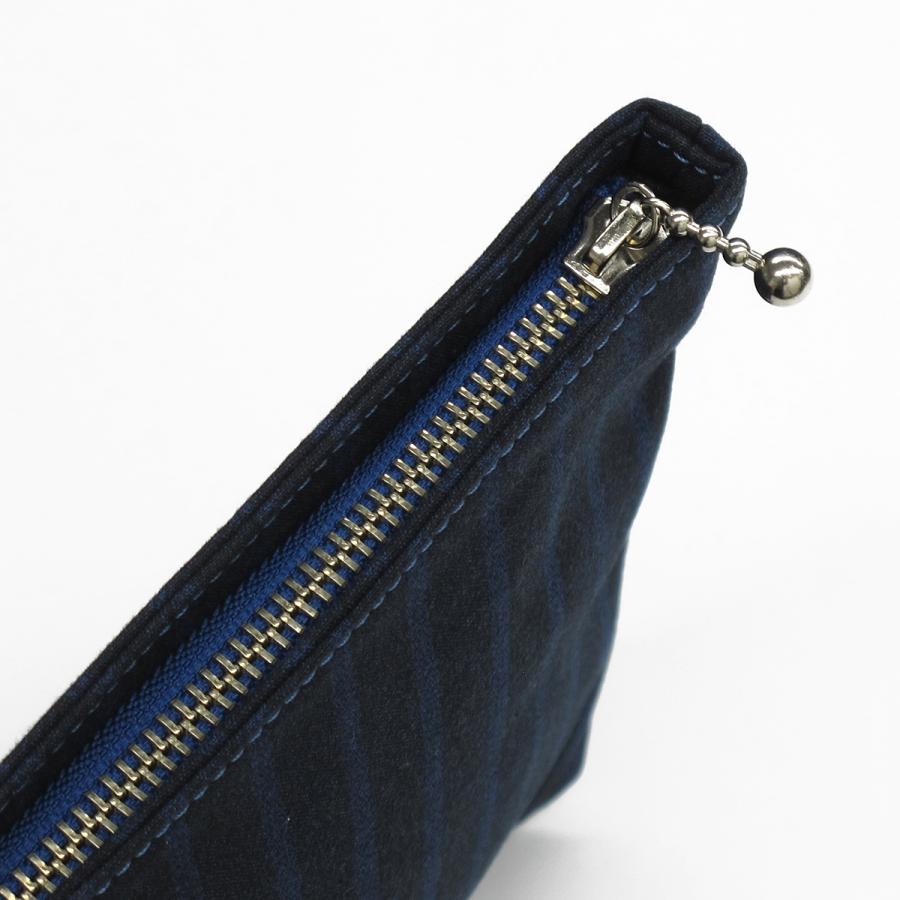 ★新品未使用 日本橋 木屋 小倉織 紺縞 前掛 調理型 木屋オリジナル小倉織 ポーチ 紺縞太縞 : 刃物の木屋ヤフー店 - 通販