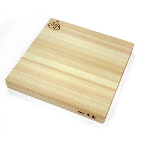 日本橋木屋 味1220 薬味おろし用 ひのき まな板 角 180mm : 刃物の木屋