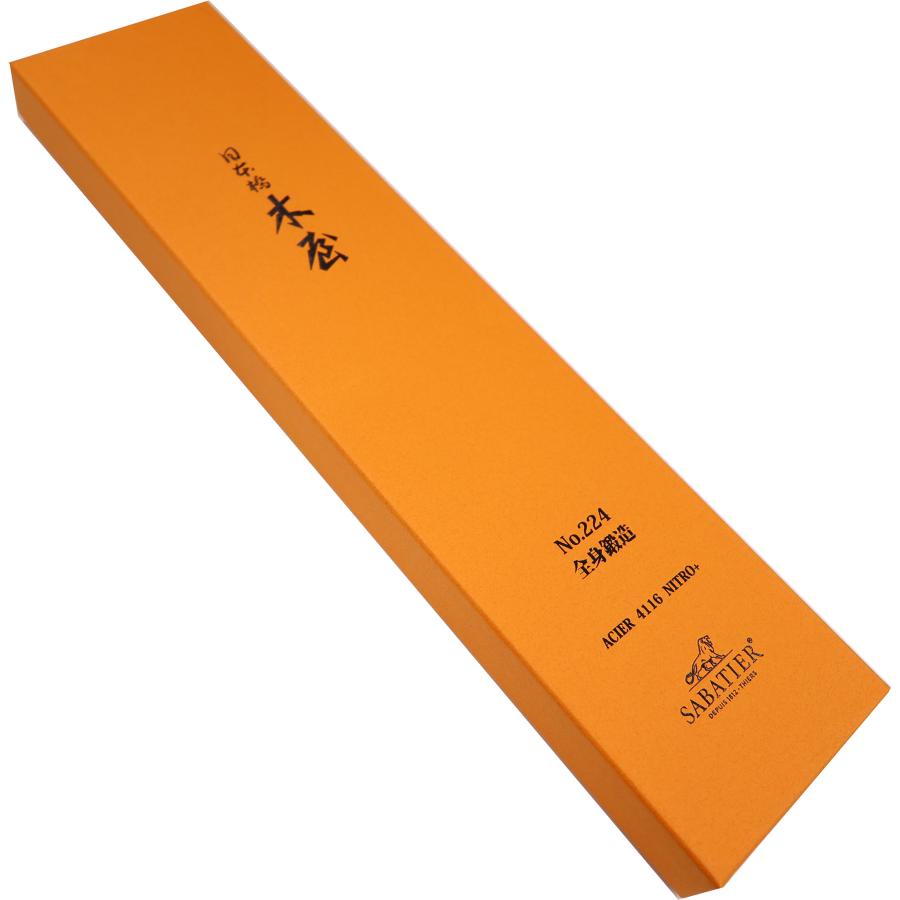 特別価格】包丁 日本橋 木屋No.224 全身鍛造 木屋サバティエ洋包丁