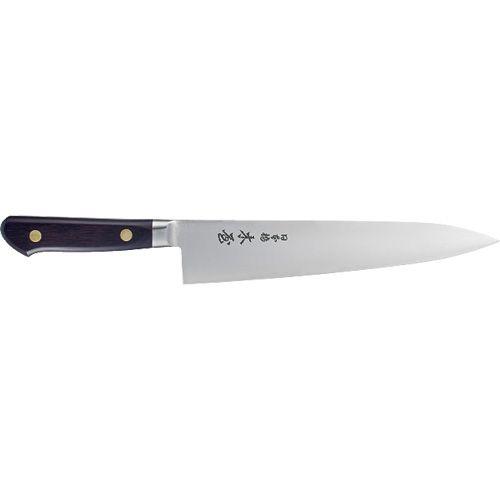 包丁 日本橋 木屋 No.6 牛刀 180mm (鍔付・炭素鋼・黒強化木柄 包丁 日本橋 木屋 No.6 牛刀 180mm (鍔付・炭素鋼・黒強化木柄