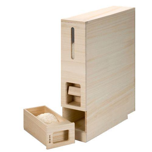 日本橋木屋 桐・米びつ縦型 5kg用 : 刃物の木屋ヤフー店 - 通販