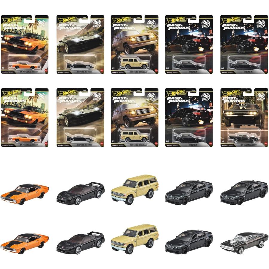ホットウィールワイルドスピード9台セットまとめ売り MATTEL（マテル） ホットウィール(Hot Wheels) ワイルド・スピード