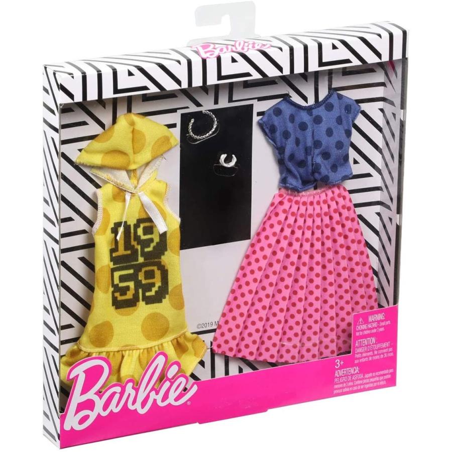 MATTEL（マテル） バービー ファッション2パック ポルカドット GHX60