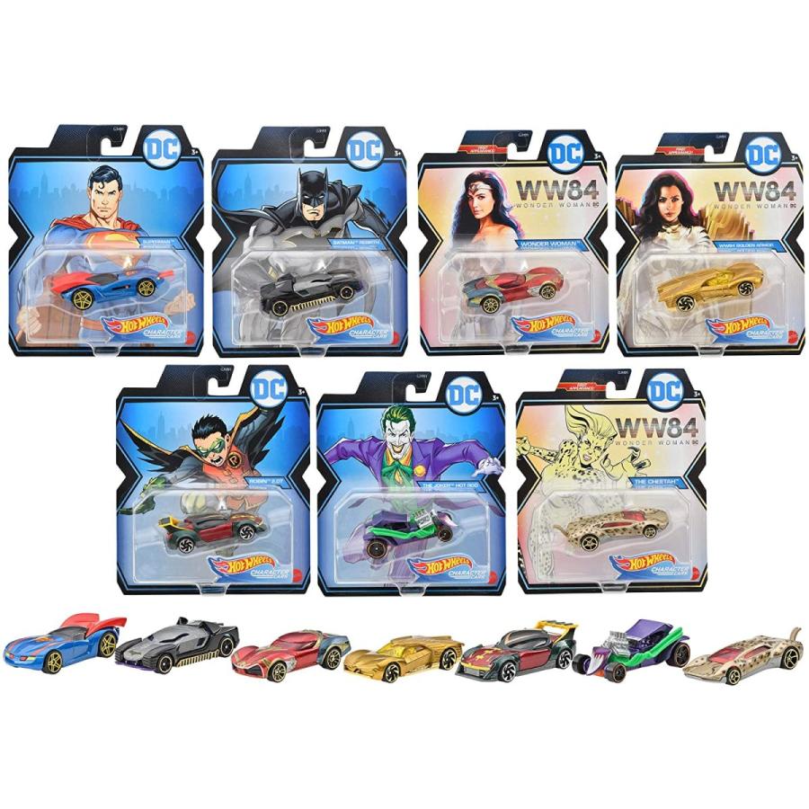 MATTEL ホットウィール スタジオ キャラクターカー DC 8個入り MATTEL ホットウィール スタジオ キャラクターカー DC 8個入り