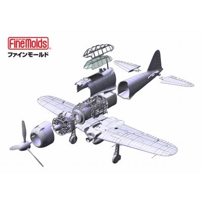 ファインモールド 1/48スケール 帝国海軍 零式艦上戦闘機五二型（三菱