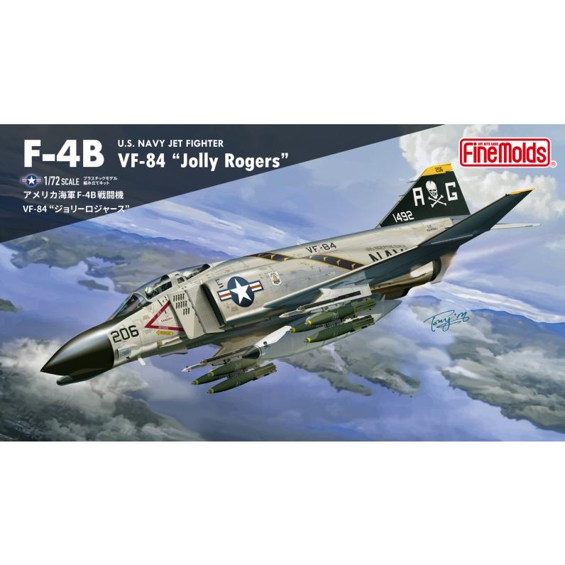 ファインモールド 1/72 アメリカ F-4B 戦闘機 VF-84 ジョリー