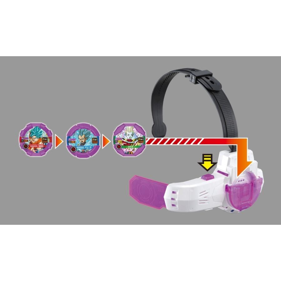 バンダイドラゴンボール ディスクロス ライジングスカウター バイオレットVer. ドラゴンボール ディスクロス ライジングスカウター バイオレットVer