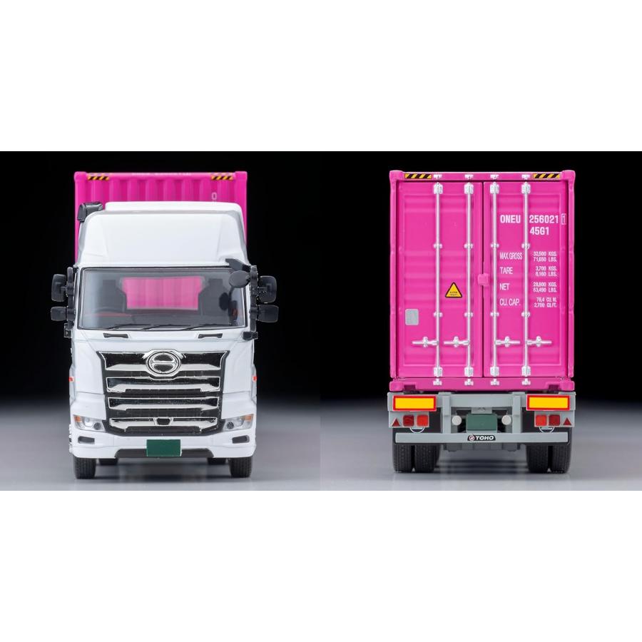 ロングトミカ 日野 海上コンテナ運搬車 2台セット ロングトミカ 日野 海上コンテナ運搬車 2台セット ロングトミカ 日野