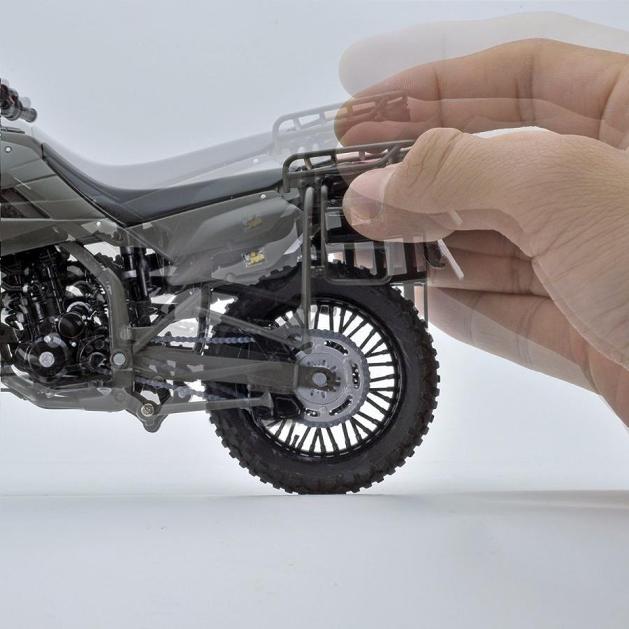 【開封品】1/12 LM001 陸自偵察オートバイ KLX250 LM001 陸上自衛隊 偵察オートバイ カワサキ KLX250｜PRODUCT｜リトル