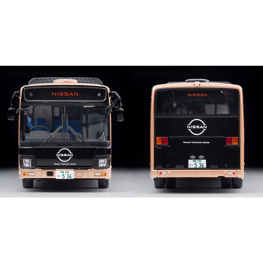 トミカリミテッドヴィンテージネオ LV-N245c いすゞエルガ 日産送迎バス(サンライズカッパーM/ 黒)｜kiyahobby｜04