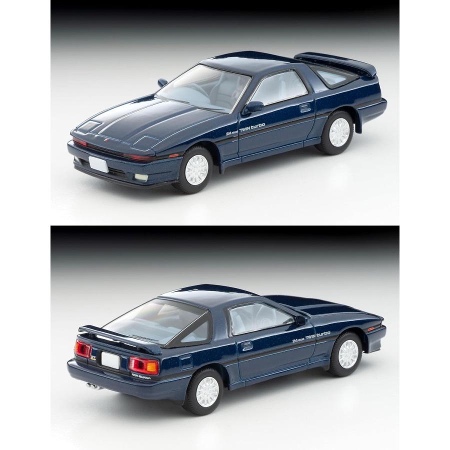 トミカリミテッドヴィンテージネオ LV-N106f トヨタ スープラ 2.0 GTツインターボ (紺) 87年式｜kiyahobby｜02