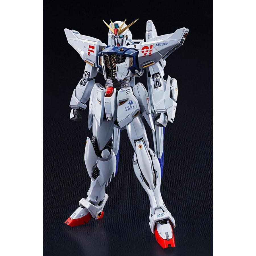 L BUILD 機動戦士ガンダムF91 ガンダムF91 約170mm ABS&amp;PC&amp;PVC&amp;ダイキャスト製 塗装済み可動フィギュア Amazon | TAMASHII NATIONS METAL BUILD 機動戦士ガンダムF91